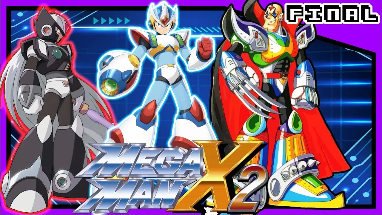 Mega Man X 2 Snes - Black Zero e Sigma - Final