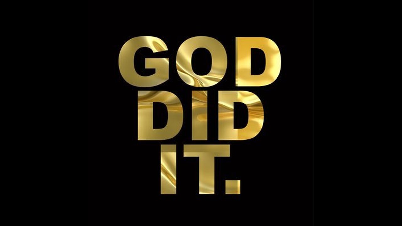 God Did This !