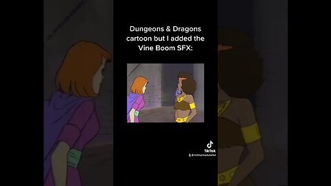 Dungeons and Dragons But I Added the #VineBoom SFX