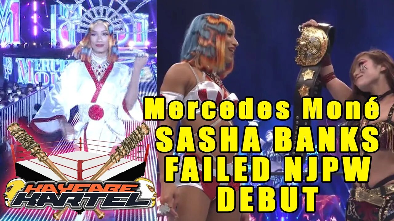 Mercedes Moné "Sasha Banks" Botches Her NJPW Debut