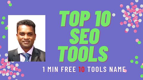 Top 10 SEO Tools