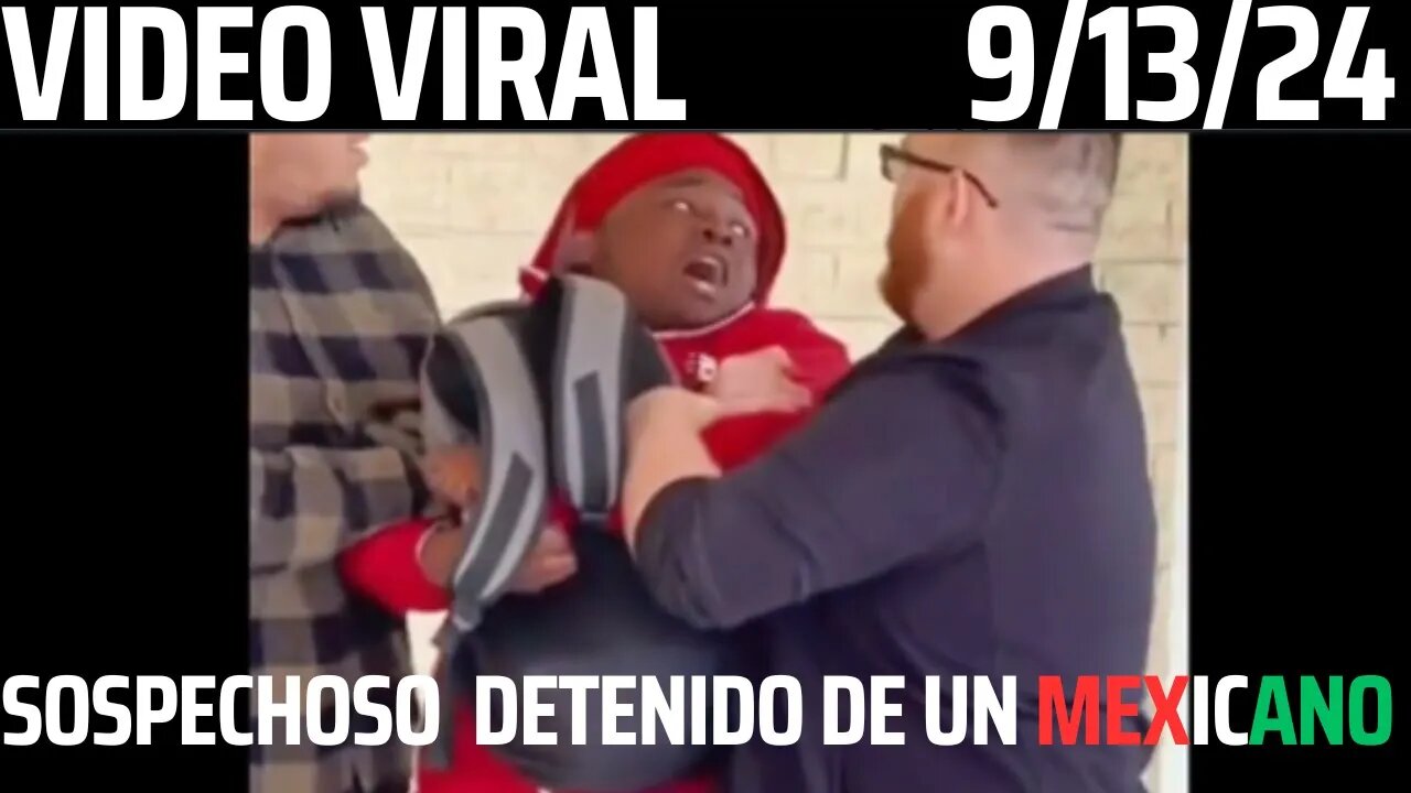Video Virale! Chaos en Macy's donde Mexicano apara un sospecho