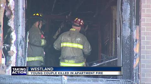 Young couple killed in apartment fire