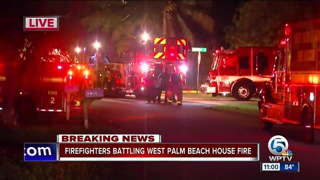 4 people displaced by fire on Aruba Way near West Palm Beach