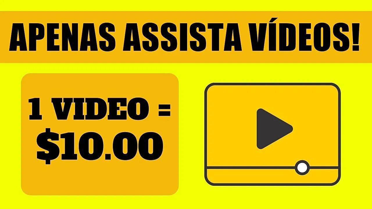 Como Ganhar Dinheiro Assistindo Vídeos *1 Vídeo = $10,00* (Ganhar Dinheiro Online)