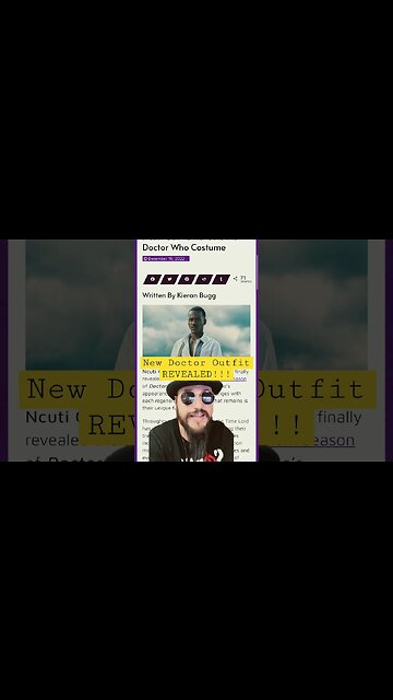 New Doctor Who Costume REVEALED! Is It Doctor Who? #shorts #doctorwho