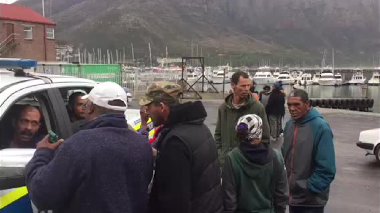 SOUTH - Tensions in Hout Bay fishing community (sHW)