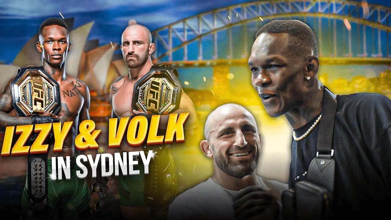 UFC Champions Israel Adesanya & Alexander Volkanovski Takeover Sydney