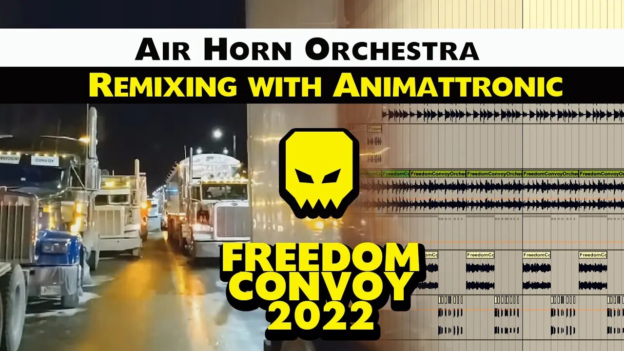 Freedom Convoy Orchestra - Remixing with Animattronic (Clip From Livestream)