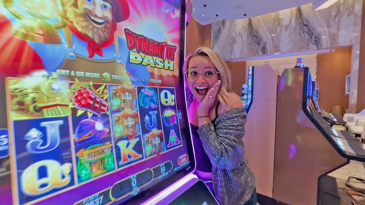 Her BRUTAL Time Playing High Limit Slots... GROSS.