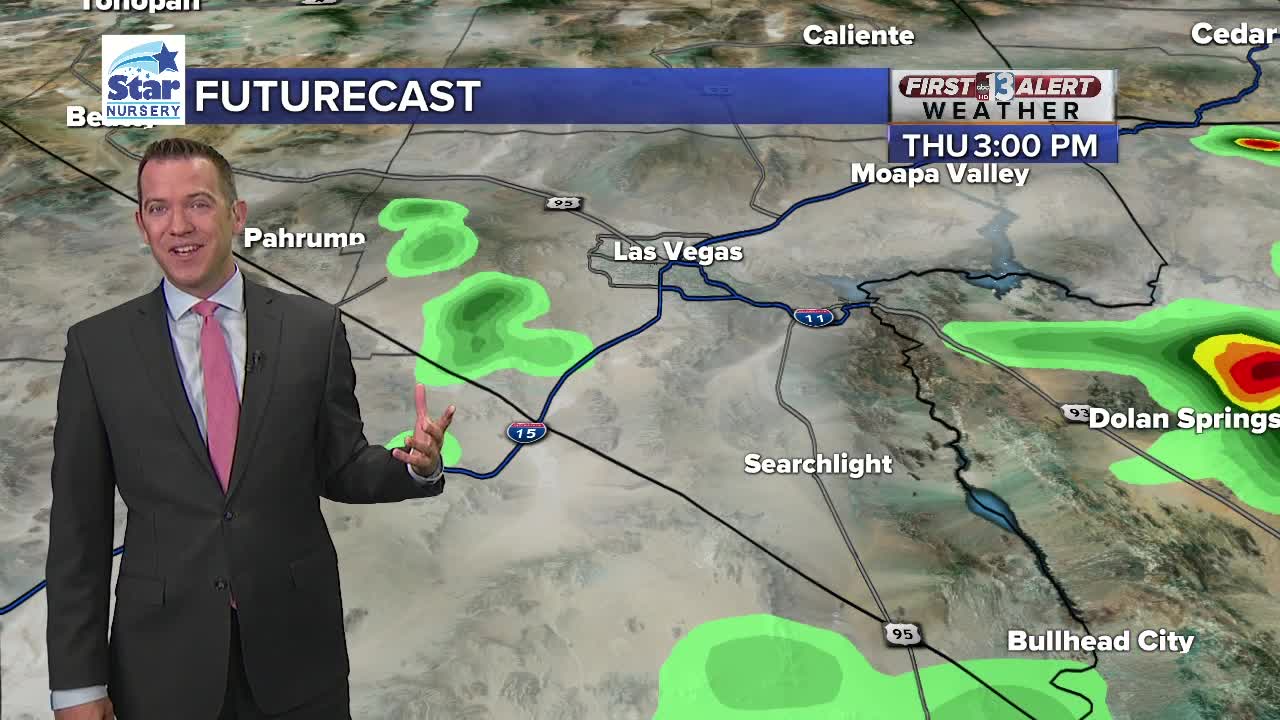 13 First Alert Las Vegas forecast updated September 26th morning