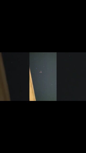 Objeto triangular en los cielos de Ontario Canadá