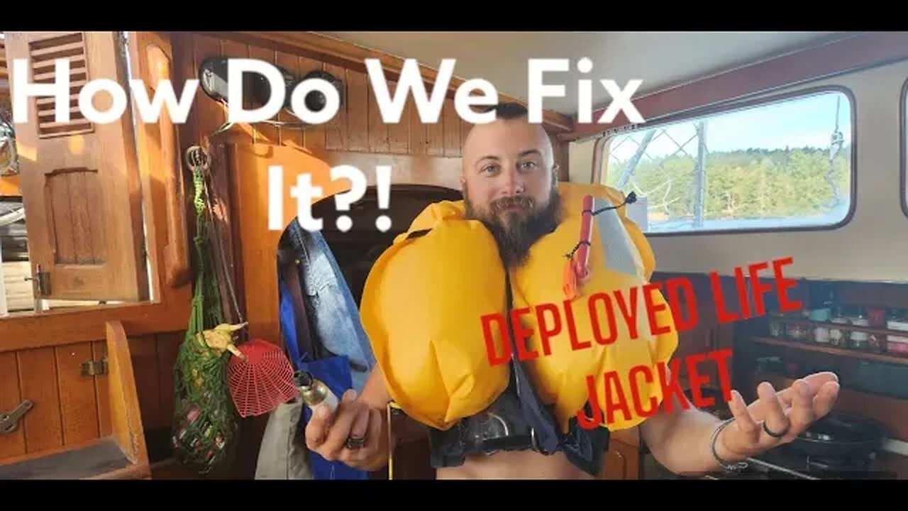 How To: Service Your Life Jacket/ Fix If Deployed When It Wasn't Supposed To!