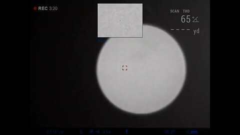 Orb Close Encounter. Very Bright. Very Very Close and Fully Focused On new HD NV