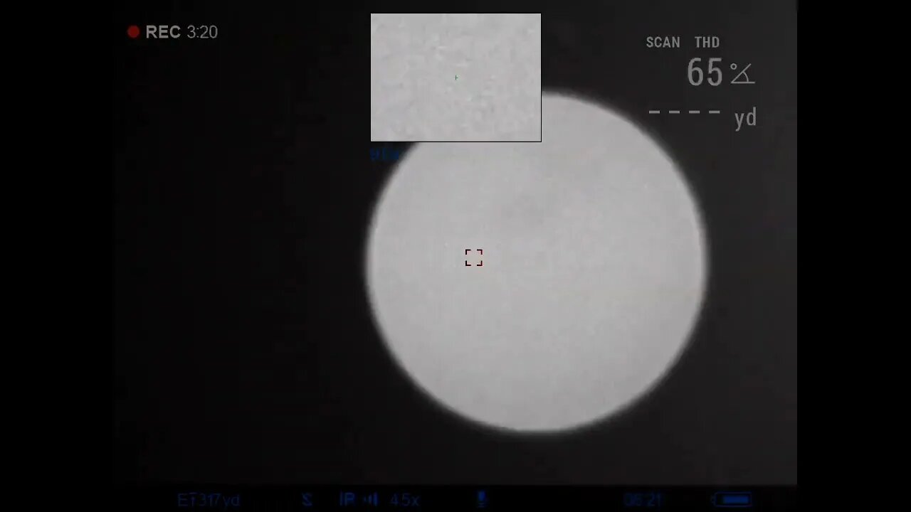 Orb Close Encounter. Very Bright. Very Very Close and Fully Focused On new HD NV
