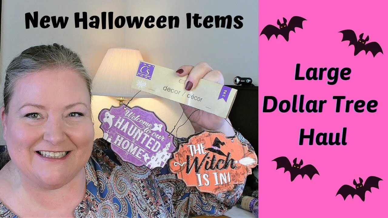 Large Dollar Tree Haul! ~ New Halloween Items for 2021