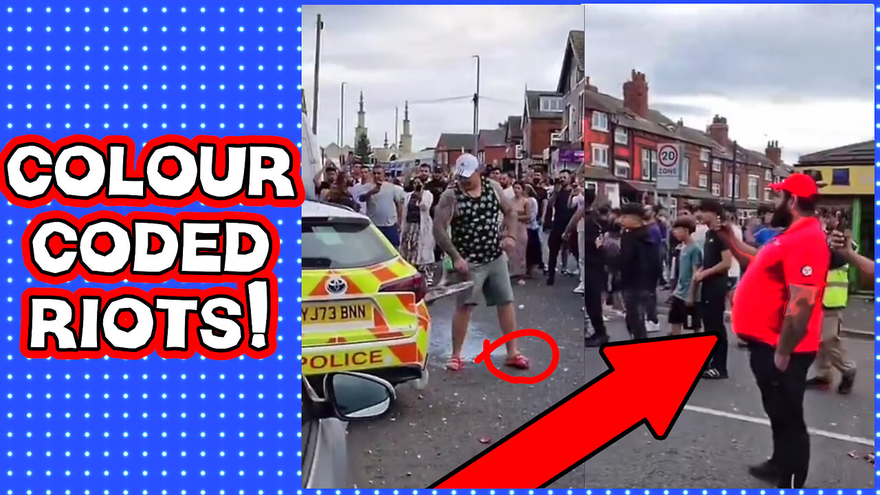 Leeds Riots - Colour Coded Civil Unrest