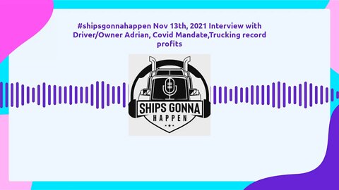 #shipsgonnahappen interview with Adrian Unlimited Cargo Capitalism cut 1