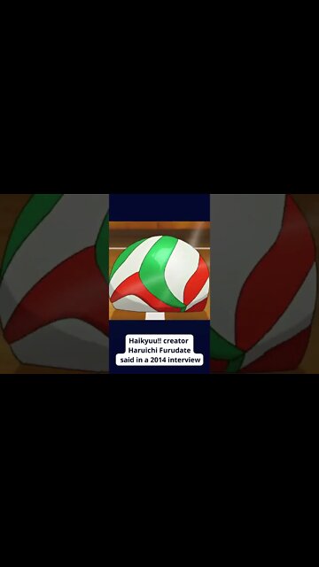 Did you know that anime HAIKYUU....