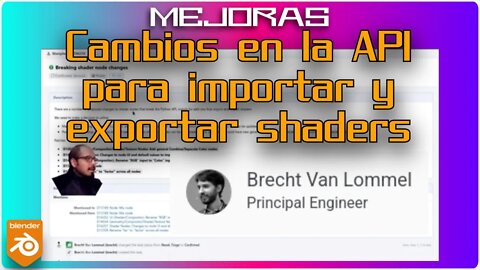 #Blender Consulta para cambios en la API para mejorar addons.