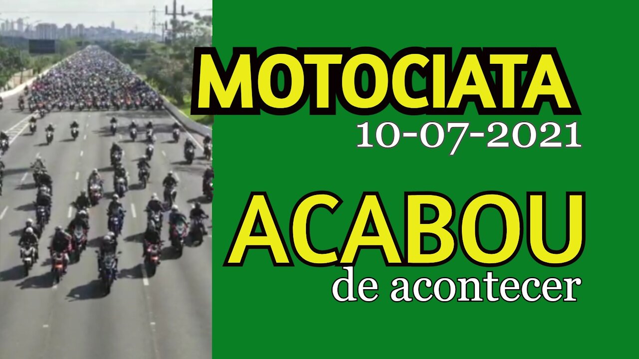 MOTOCIATA QUE ACABA DE ACONTECER EM PORTO ALEGRE