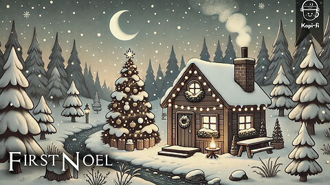 First Noel- Christmas Lofi Beats To Sleep, Relax, Chill, Study To