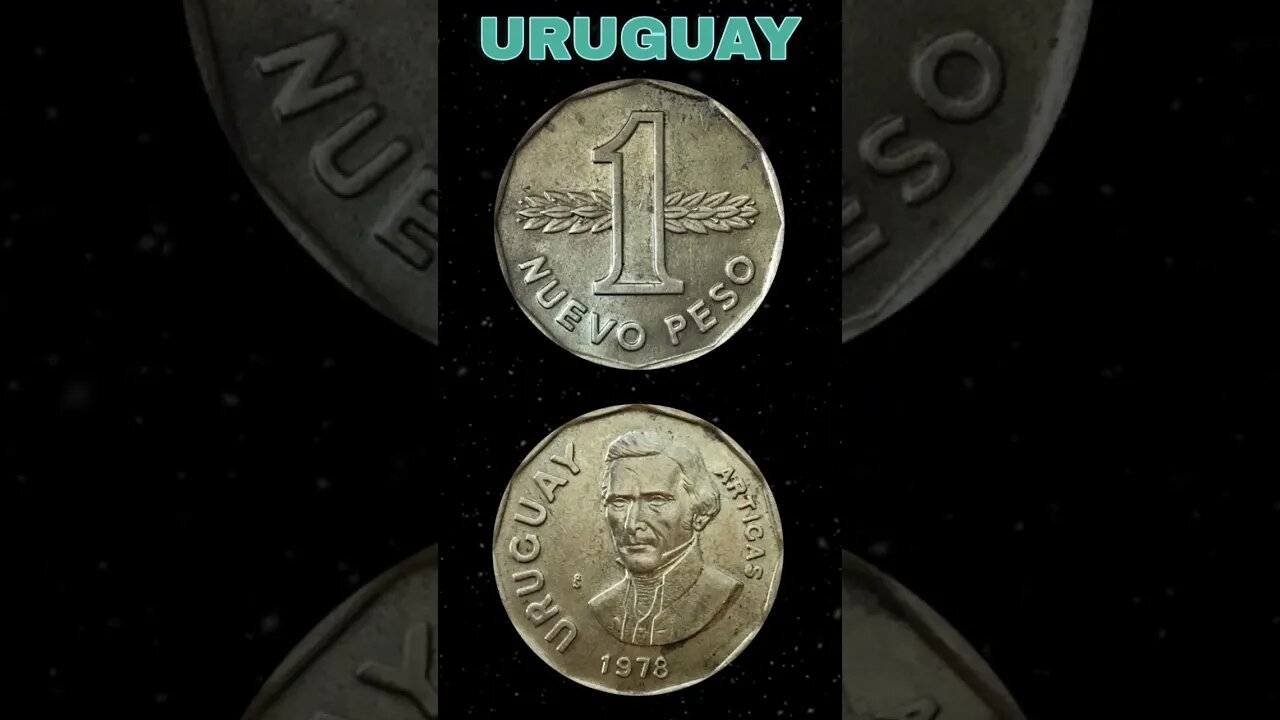 Uruguay 1 New Peso 1978. #shorts #coinnotesz #viral