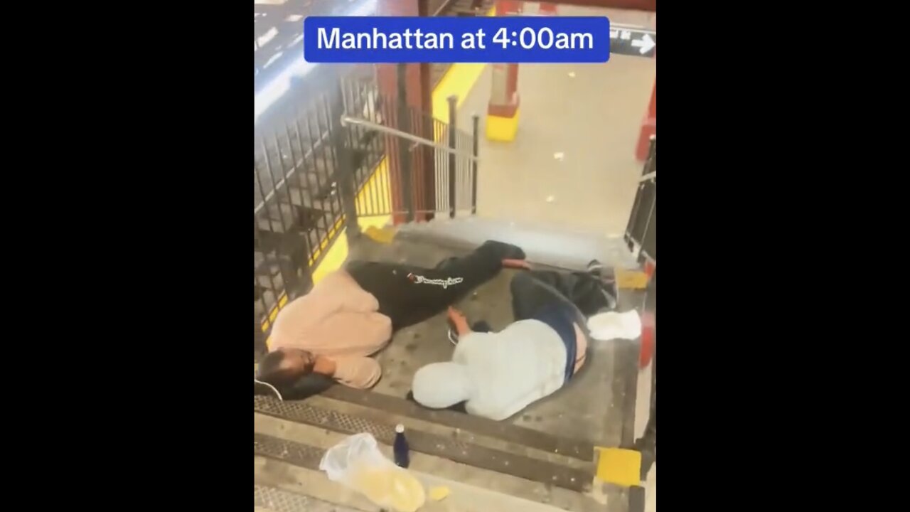 NEW YORK CITY🏙️💉🛌HOMELESS SLEEP ON STEPS OF MANHATTAN BUILDING🌇🛌🐚💫