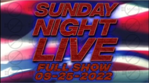 Sunday Night Live 9/26/22