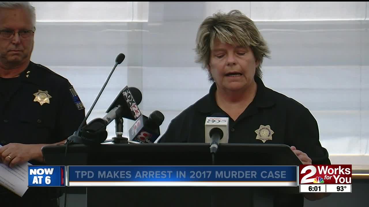 TPD makes arrest in 2017 murder case