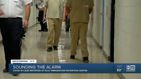 Immigration detention center in Eloy has first positive case