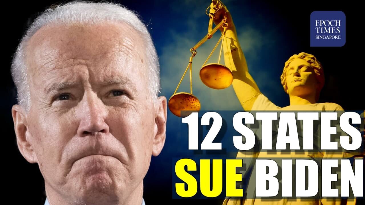 12 STATES SUE BIDEN