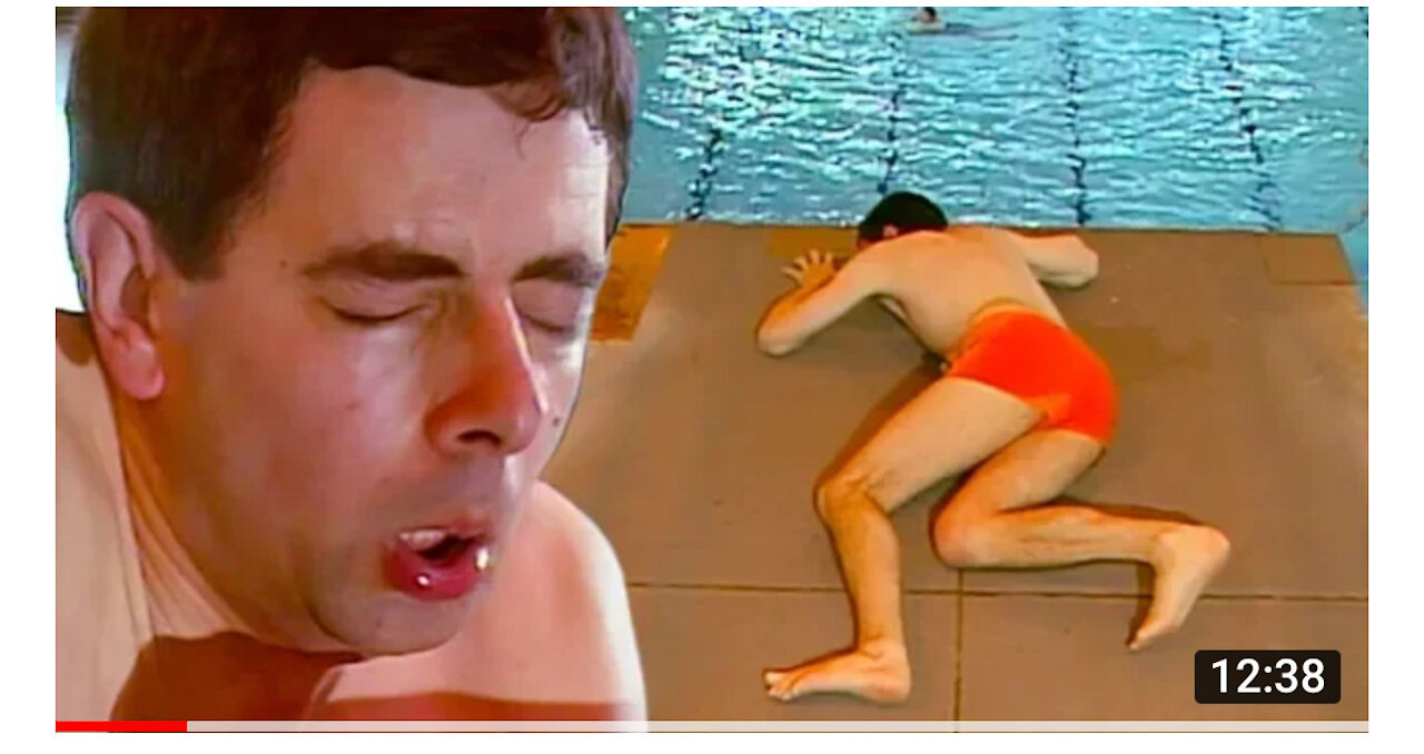 DIVE MR BEAN-FUNNY MR BEAN CLIPS