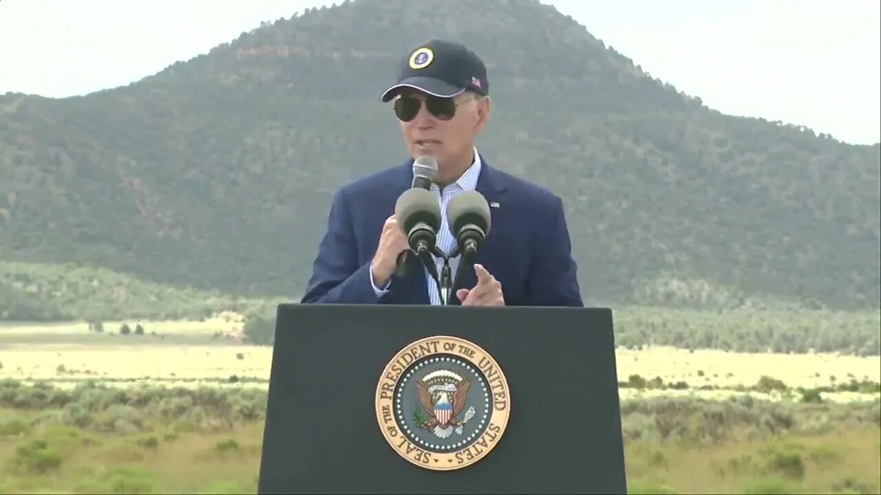 Joe Biden Says Grand Canyon Is "Literally" Among "The Earth's Nine Wonders, Wonders Of The World"