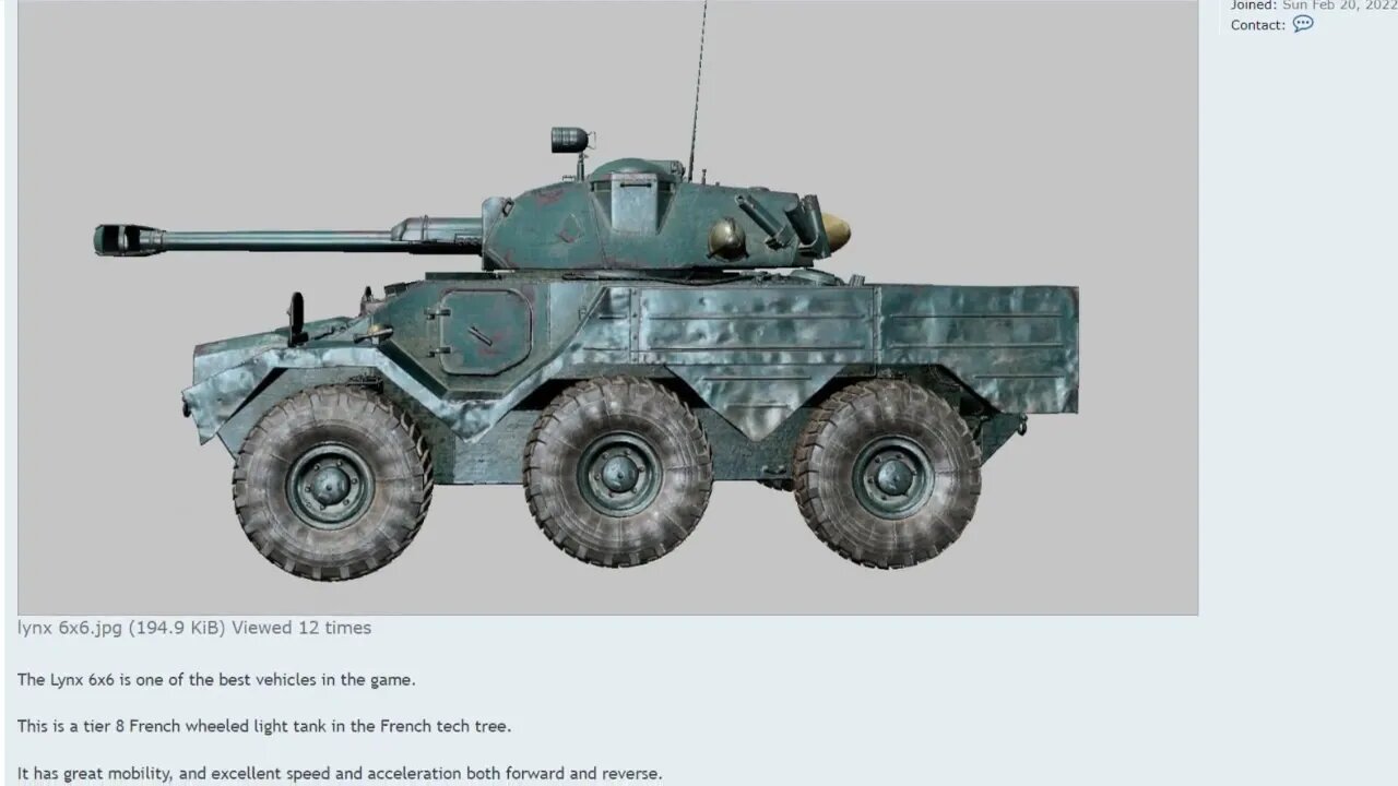 WOT Lynx 6x6 Guide