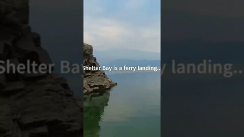 Shelter Bay, BC . Ferry landing. Upper Arrow Lakes #shortsvideo