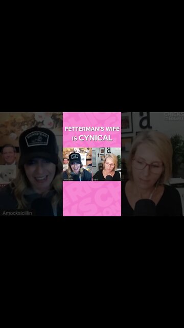 John Fetterman's wife seems evil.