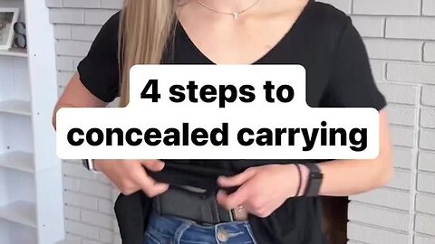 LADIES CONCEAL CARRY