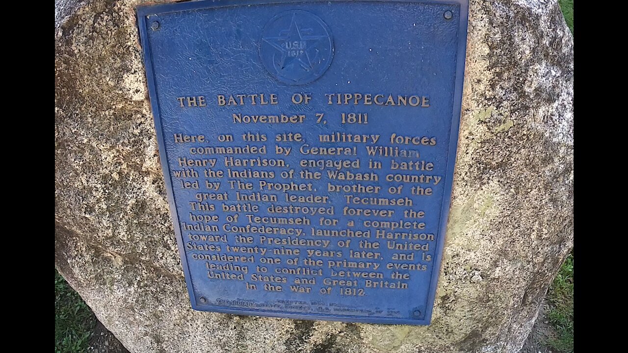 Tippecanoe Battlefield walk