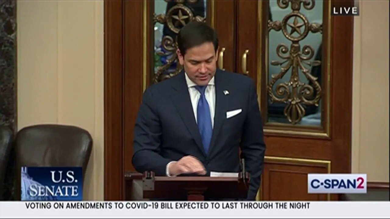 Rubio Discusses His Amendment to Ensure Taxpayer Money Goes to Schools Offering In-Person Learning