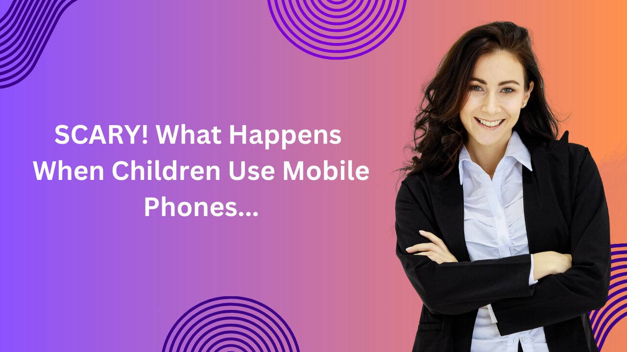 SCARY! What Happens When Children Use Mobile Phones...