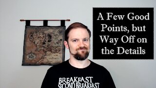 What's Wrong with Wisecrack's "How Lord of the Rings Changed | Book vs Movie"