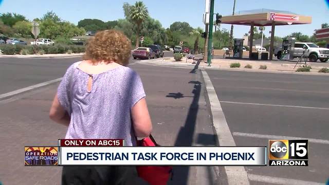 City of Phoenix forms task force to study pedestrian crashes
