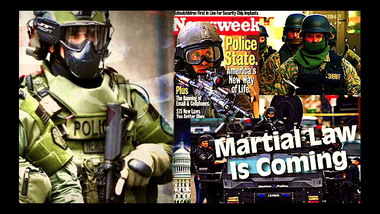 Martial Law Seeps Into USA World Is Run By Satanic Pedophiles But You Are Not Allowed To Know That