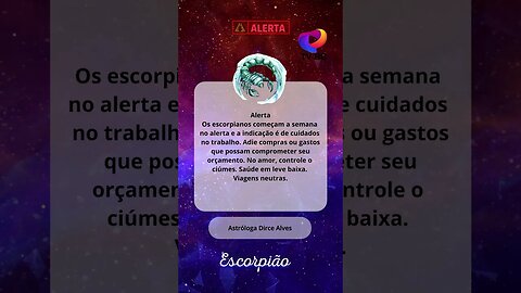 HORÓSCOPO EM ALERTA HOJE #ESCORPIÃO 18/09/23 - CONFIRA AQUI! #shotrs