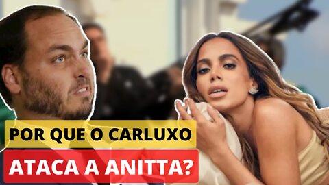 🚨 URGENTE 🚨 Anitta é vítima de ataques de Carlos Bolsonaro nas redes sociais