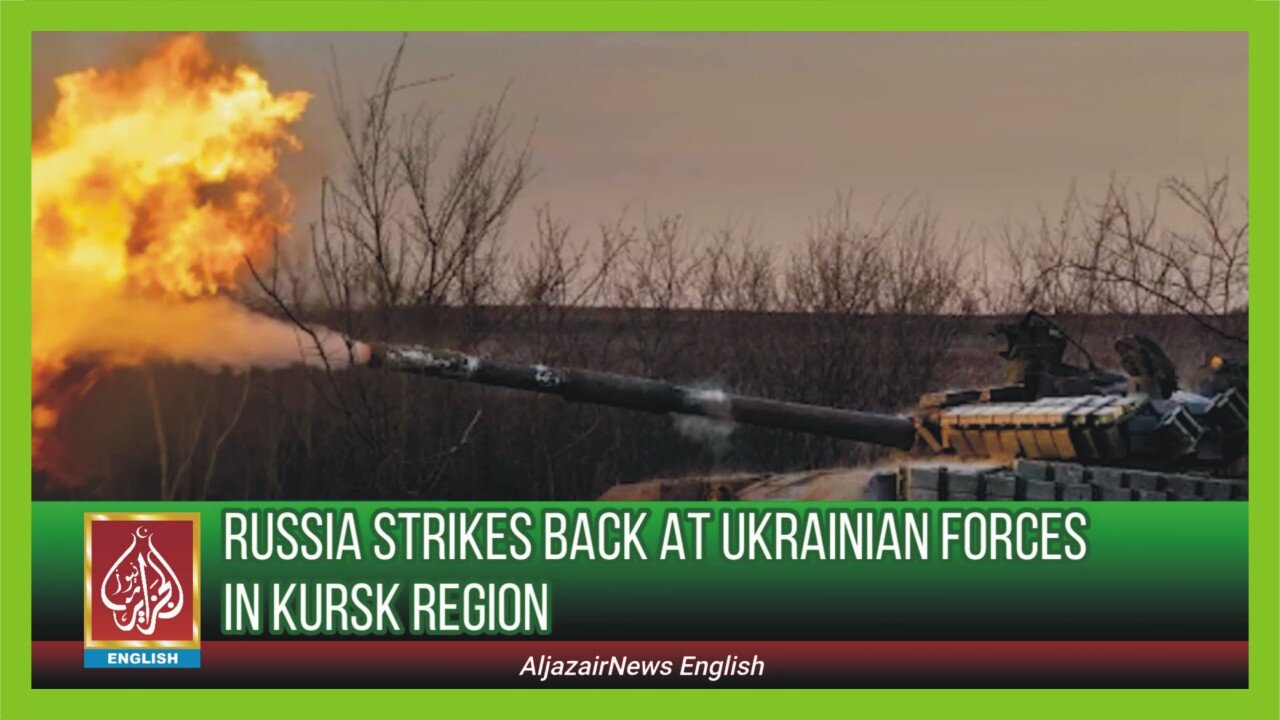 Russia Strikes Back At Ukrainian Forces In Kursk Region | AljazairNews