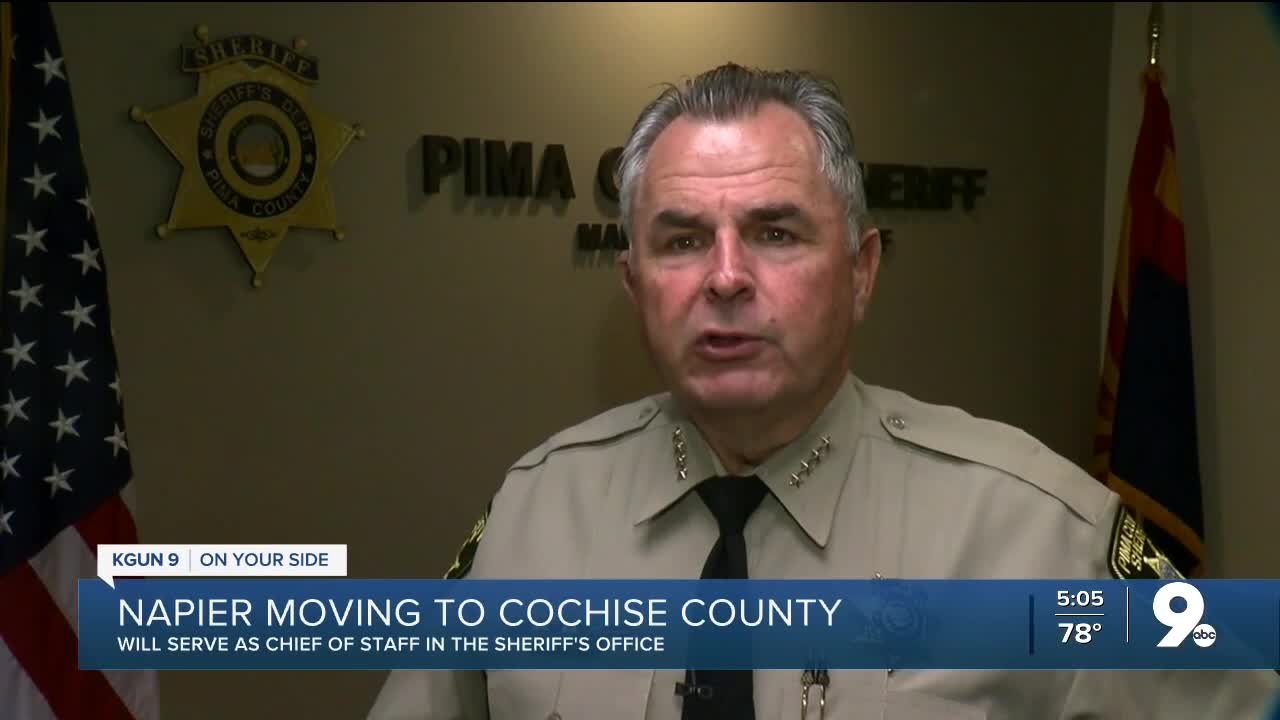 Mark Napier to serve as chief of staff for Cochise County Sheriff