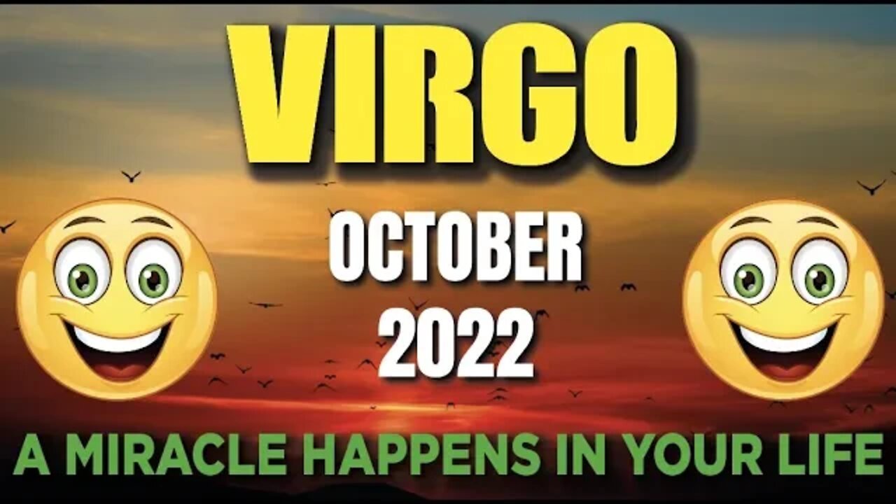 Today's Horoscope Virgo ♍ 😳A MIRACLE HAPPENS IN YOUR LIFE😳 Virgo ♍ October 2022 tarot Virgo ♍