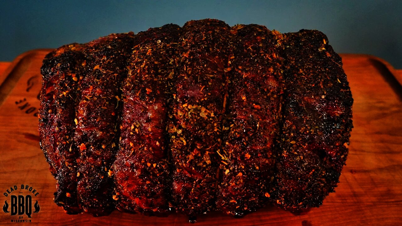 Bone In Prime Rib Pellet Smoker
